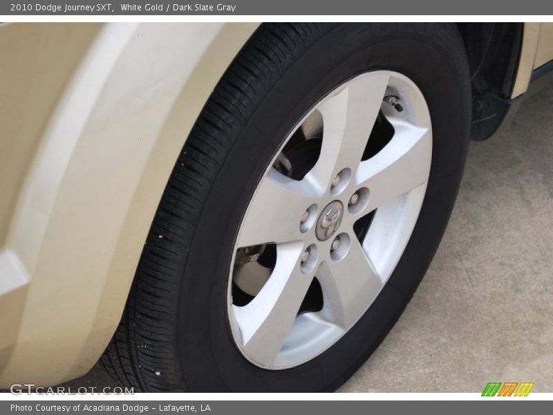 White Gold / Dark Slate Gray 2010 Dodge Journey SXT