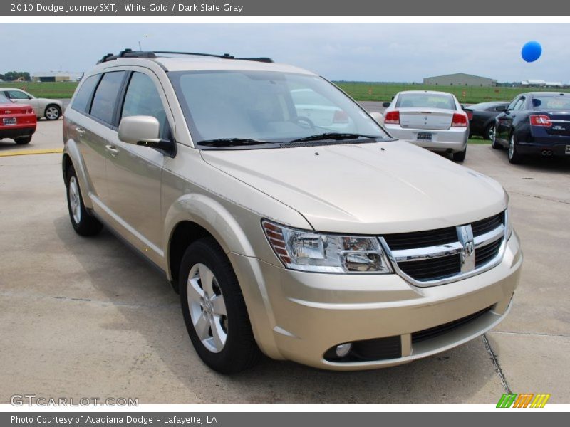 White Gold / Dark Slate Gray 2010 Dodge Journey SXT