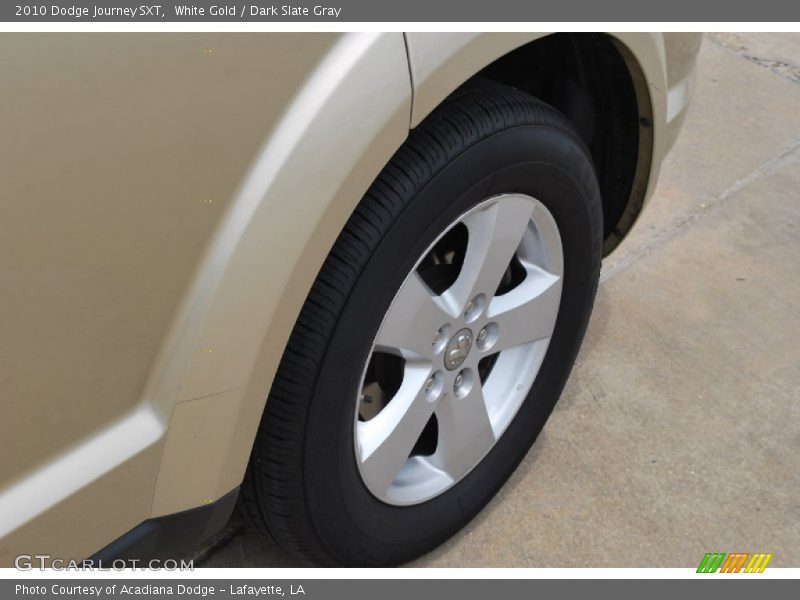 White Gold / Dark Slate Gray 2010 Dodge Journey SXT