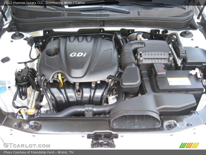  2012 Sonata GLS Engine - 2.4 Liter GDI DOHC 16-Valve D-CVVT 4 Cylinder