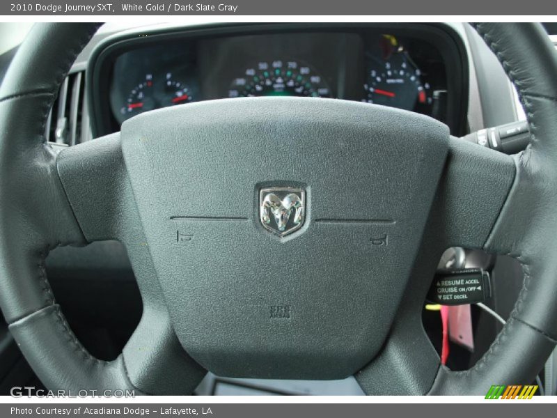 White Gold / Dark Slate Gray 2010 Dodge Journey SXT