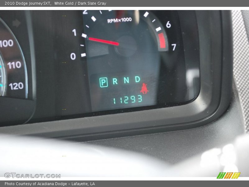 White Gold / Dark Slate Gray 2010 Dodge Journey SXT