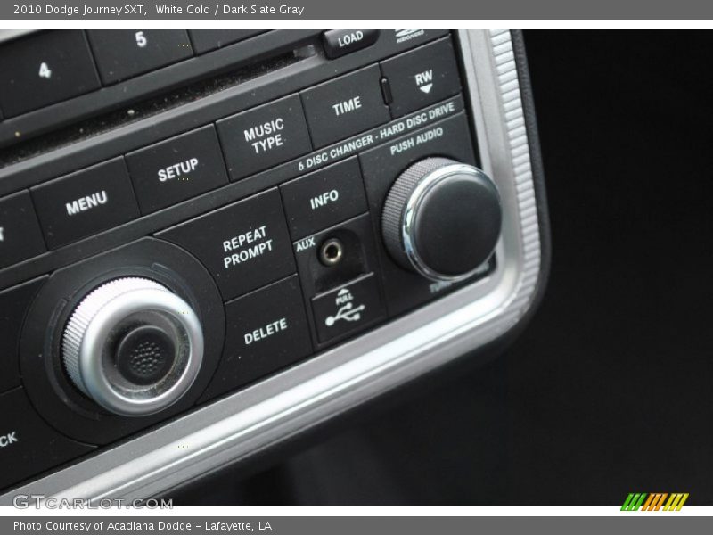 White Gold / Dark Slate Gray 2010 Dodge Journey SXT