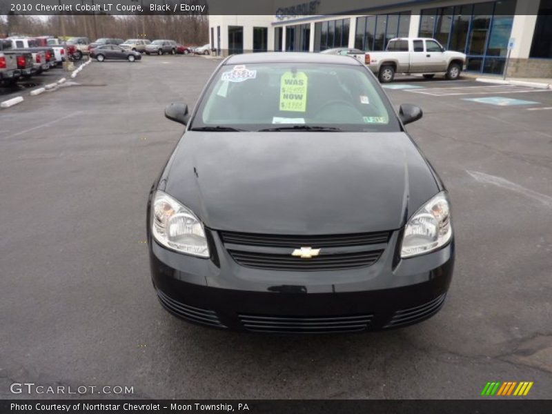 Black / Ebony 2010 Chevrolet Cobalt LT Coupe