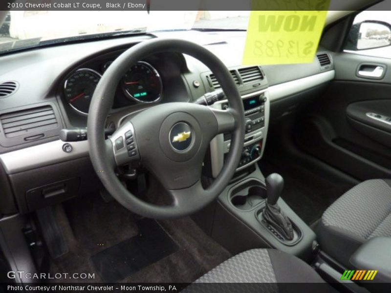 Black / Ebony 2010 Chevrolet Cobalt LT Coupe