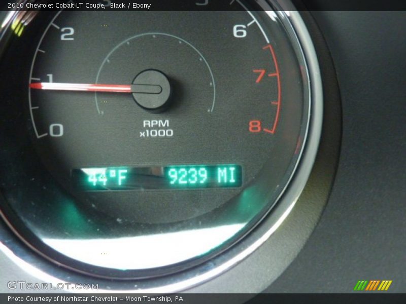 Black / Ebony 2010 Chevrolet Cobalt LT Coupe