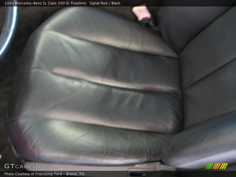 Signal Red / Black 1991 Mercedes-Benz SL Class 300 SL Roadster