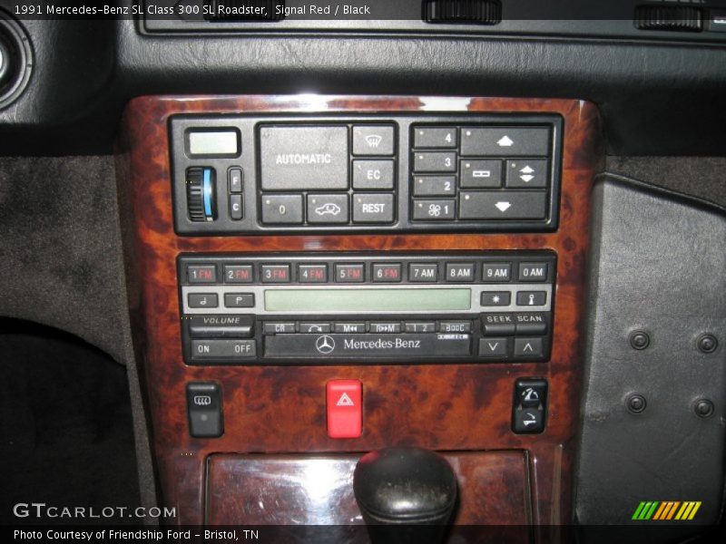 Signal Red / Black 1991 Mercedes-Benz SL Class 300 SL Roadster