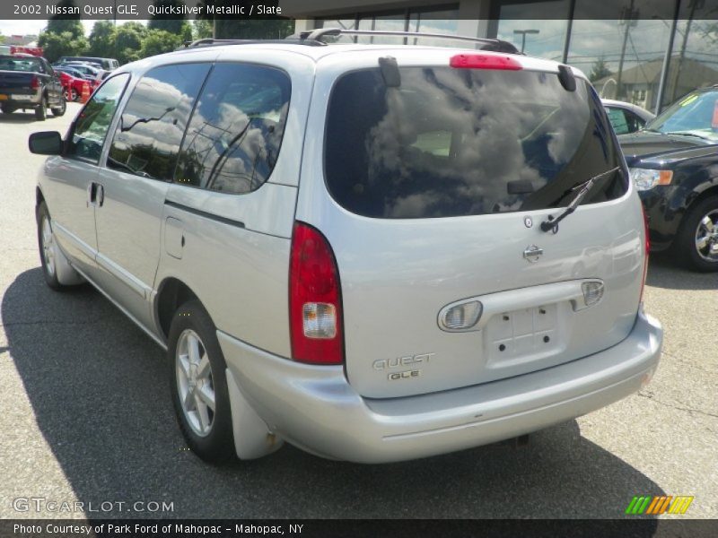Quicksilver Metallic / Slate 2002 Nissan Quest GLE