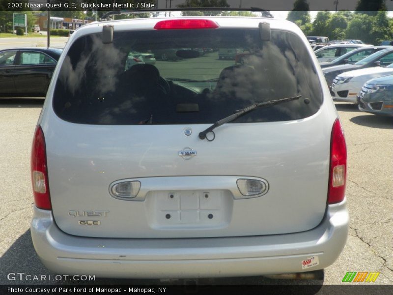 Quicksilver Metallic / Slate 2002 Nissan Quest GLE