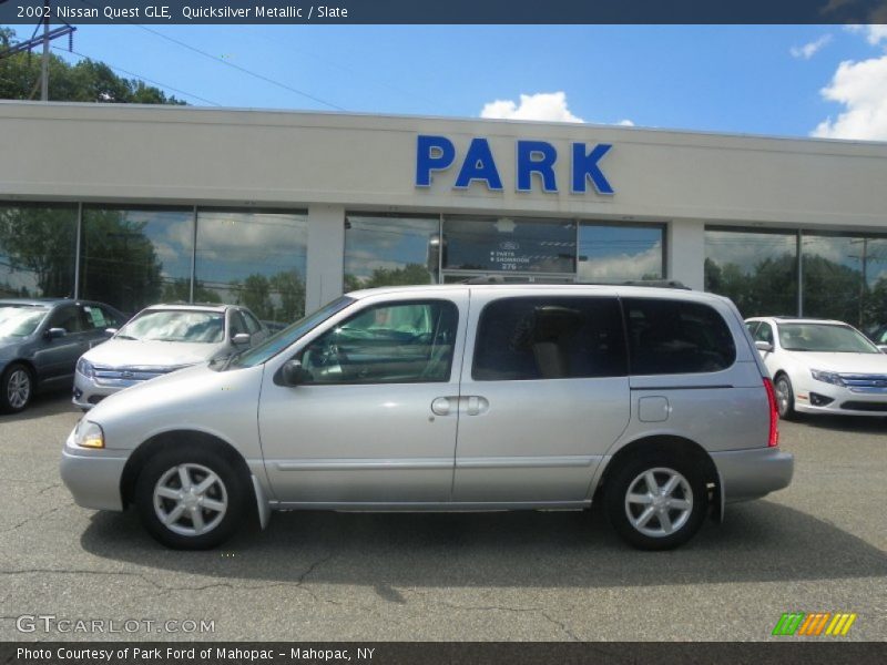 Quicksilver Metallic / Slate 2002 Nissan Quest GLE