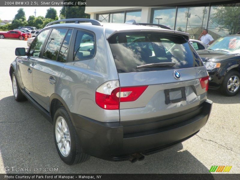 Silver Grey Metallic / Black 2004 BMW X3 2.5i