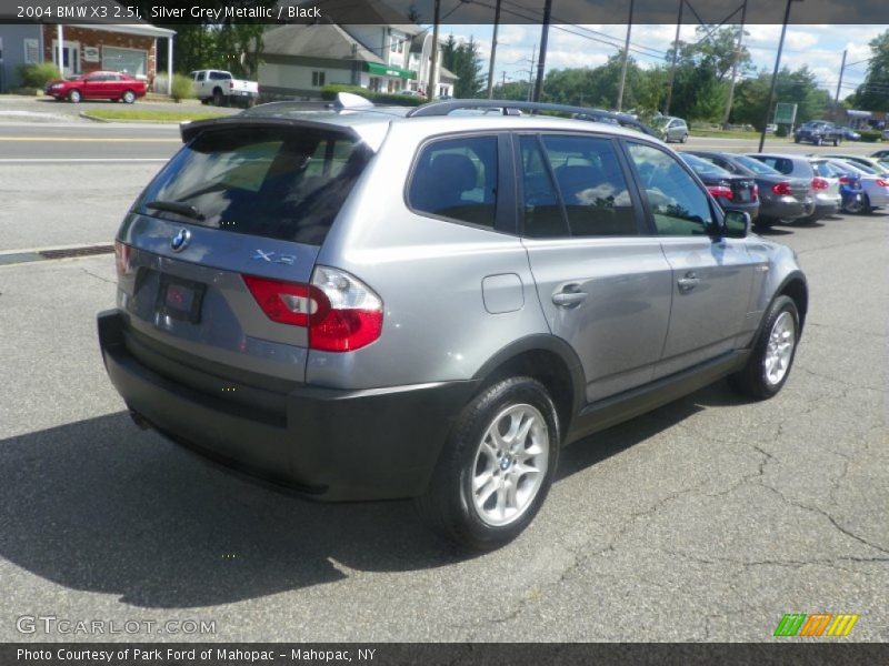 Silver Grey Metallic / Black 2004 BMW X3 2.5i