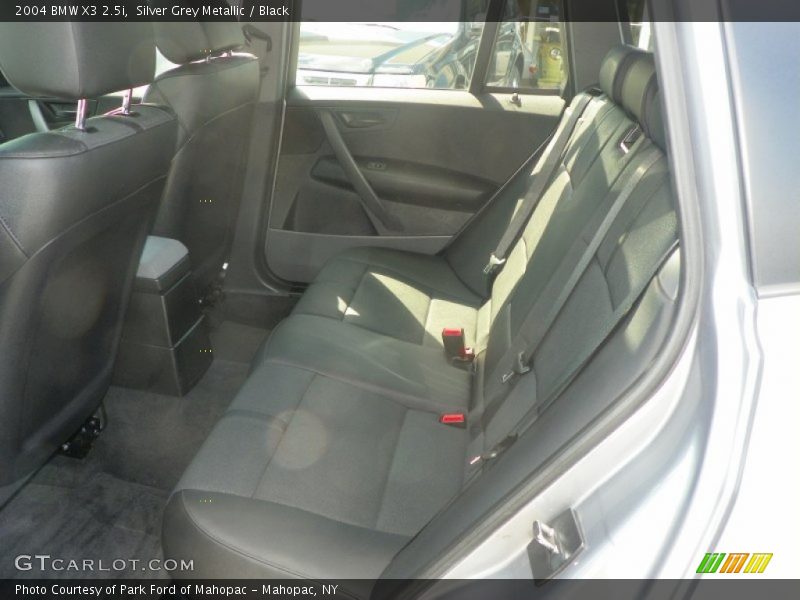 Silver Grey Metallic / Black 2004 BMW X3 2.5i