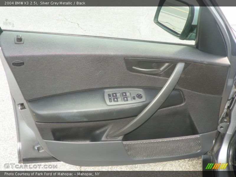 Silver Grey Metallic / Black 2004 BMW X3 2.5i
