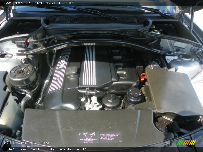 Silver Grey Metallic / Black 2004 BMW X3 2.5i