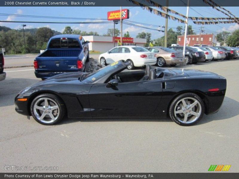  2008 Corvette Convertible Black