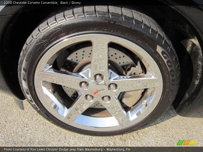  2008 Corvette Convertible Wheel