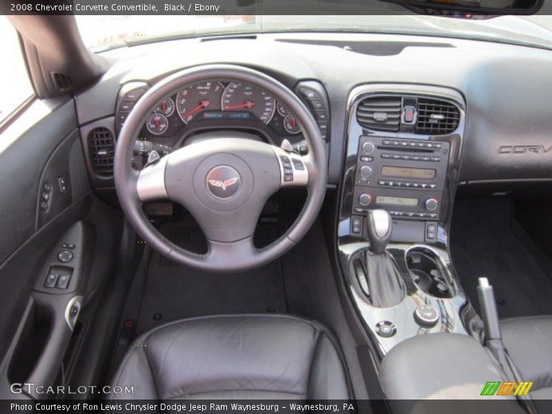 Dashboard of 2008 Corvette Convertible