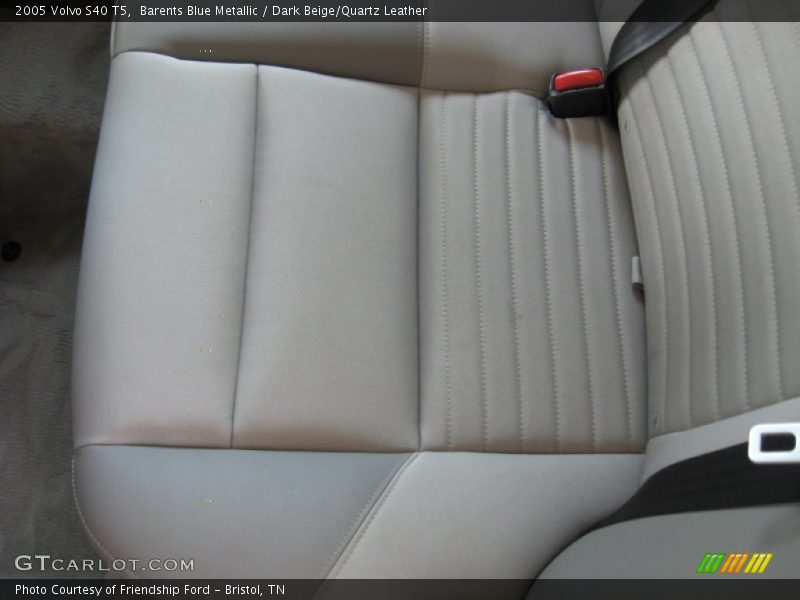 Barents Blue Metallic / Dark Beige/Quartz Leather 2005 Volvo S40 T5