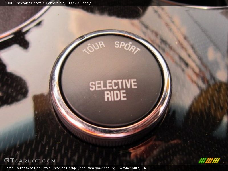 Black / Ebony 2008 Chevrolet Corvette Convertible