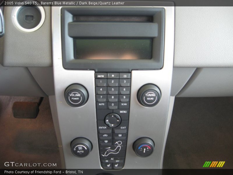 Barents Blue Metallic / Dark Beige/Quartz Leather 2005 Volvo S40 T5