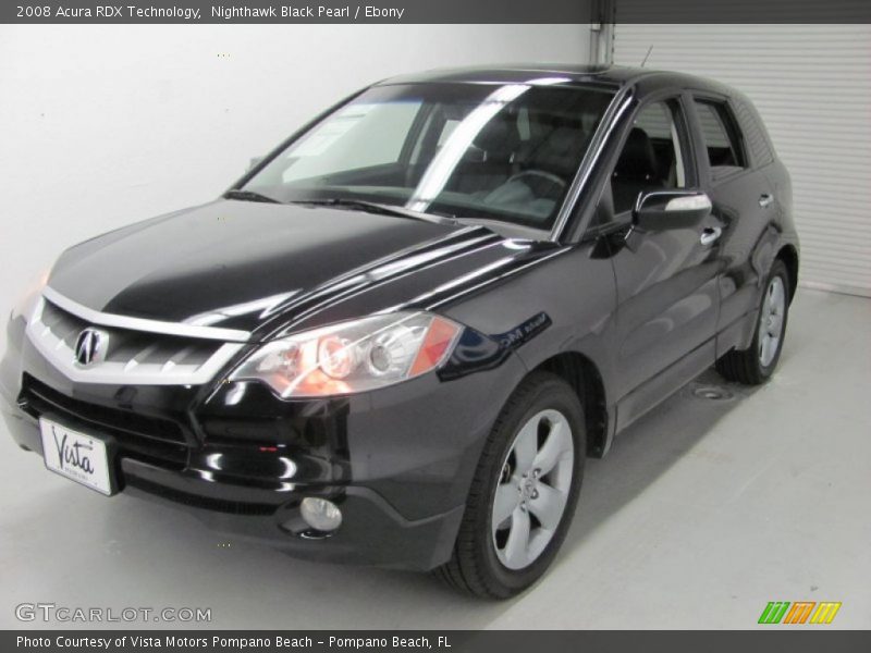 Nighthawk Black Pearl / Ebony 2008 Acura RDX Technology