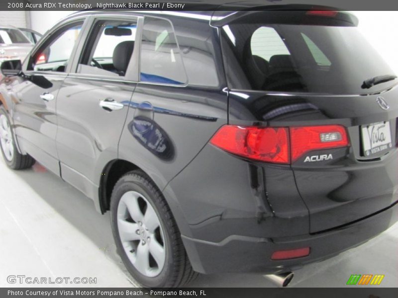 Nighthawk Black Pearl / Ebony 2008 Acura RDX Technology