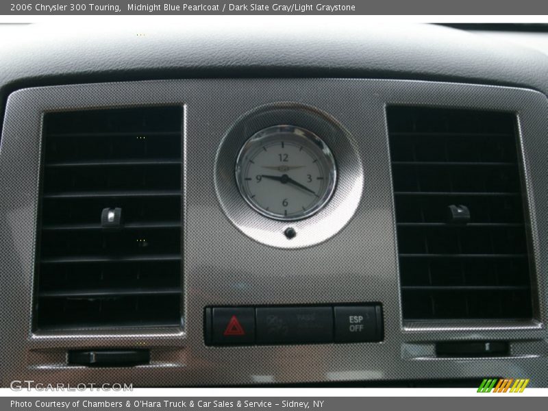 Midnight Blue Pearlcoat / Dark Slate Gray/Light Graystone 2006 Chrysler 300 Touring