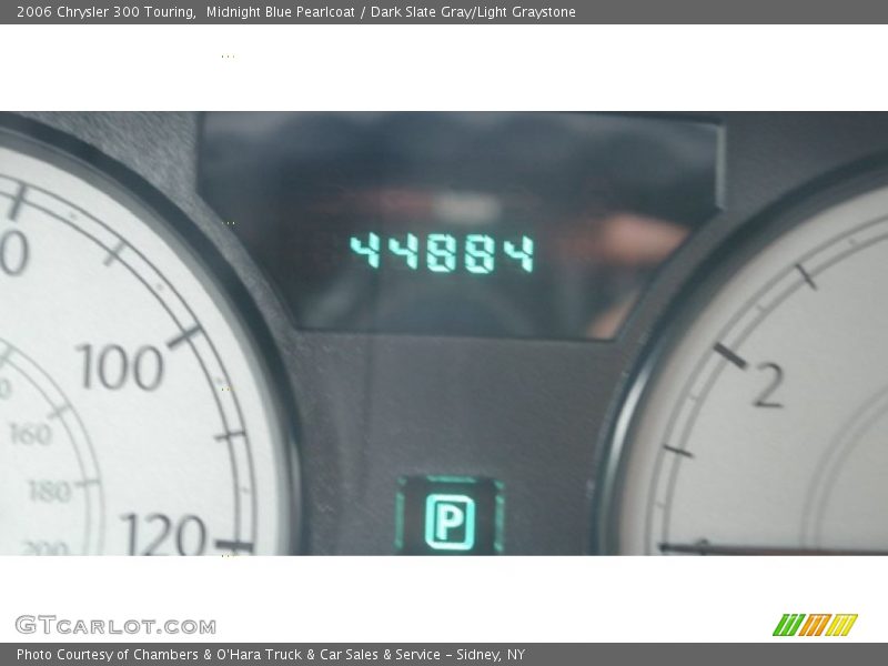 Midnight Blue Pearlcoat / Dark Slate Gray/Light Graystone 2006 Chrysler 300 Touring