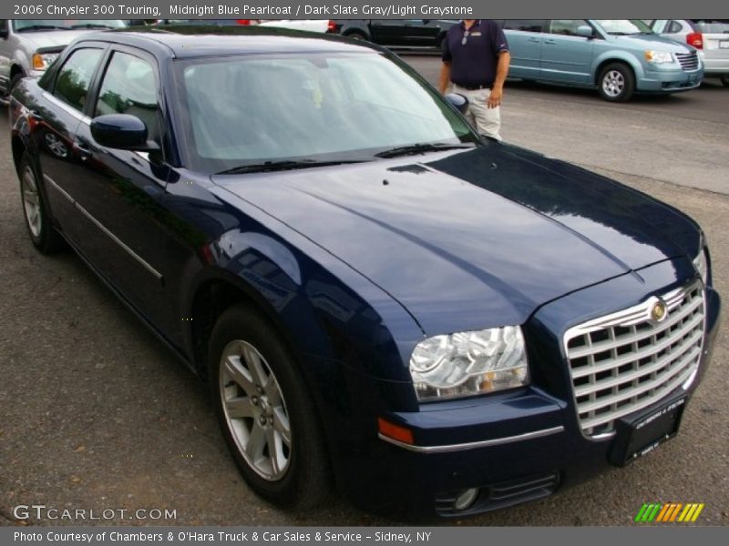 Midnight Blue Pearlcoat / Dark Slate Gray/Light Graystone 2006 Chrysler 300 Touring