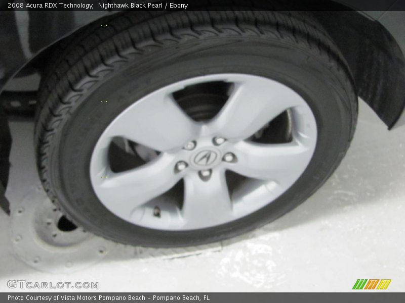 Nighthawk Black Pearl / Ebony 2008 Acura RDX Technology