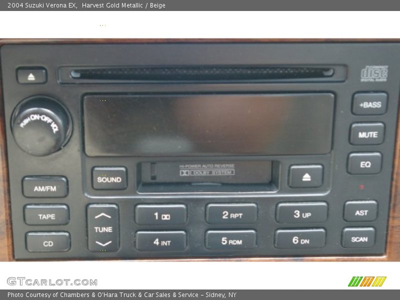 Harvest Gold Metallic / Beige 2004 Suzuki Verona EX