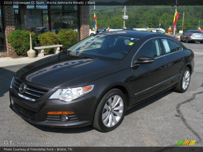 Mocha Anthracite Metallic / Black 2010 Volkswagen CC Sport