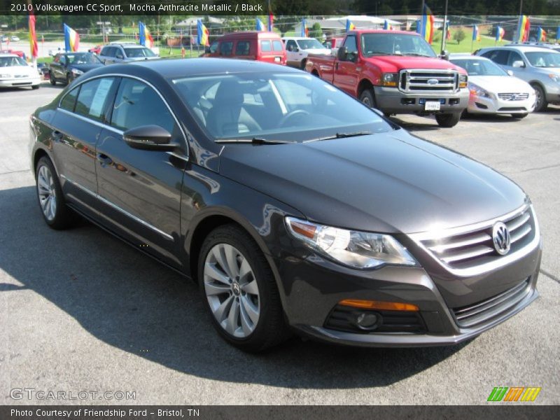Mocha Anthracite Metallic / Black 2010 Volkswagen CC Sport
