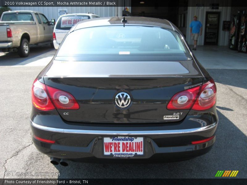 Mocha Anthracite Metallic / Black 2010 Volkswagen CC Sport