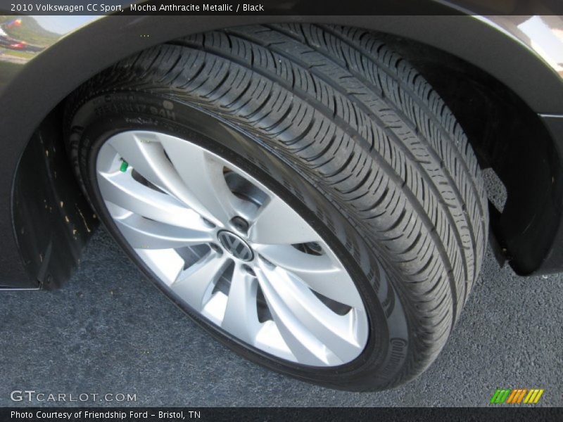 Mocha Anthracite Metallic / Black 2010 Volkswagen CC Sport