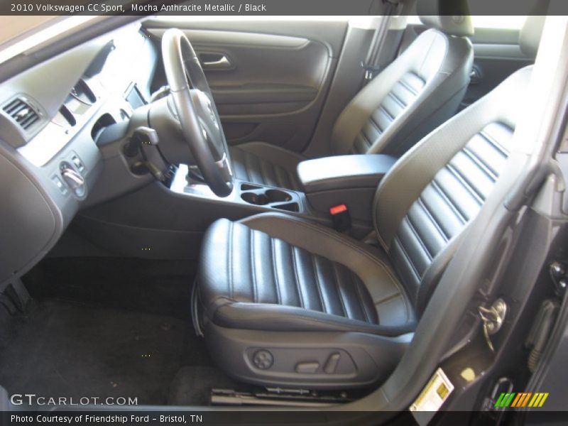 Mocha Anthracite Metallic / Black 2010 Volkswagen CC Sport