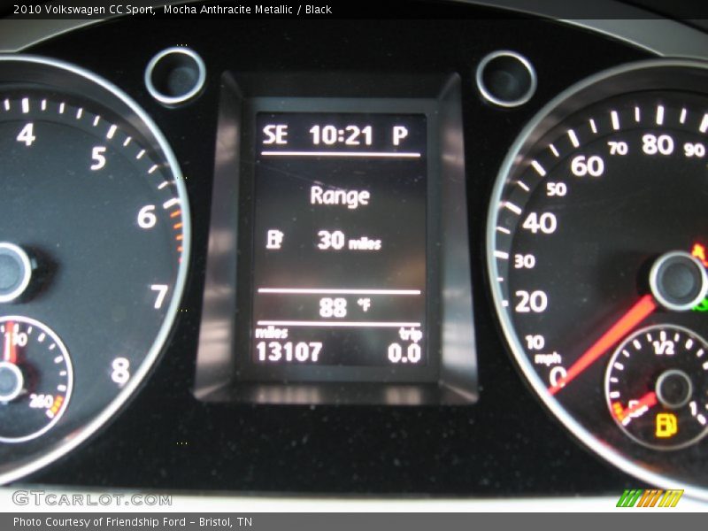 Mocha Anthracite Metallic / Black 2010 Volkswagen CC Sport