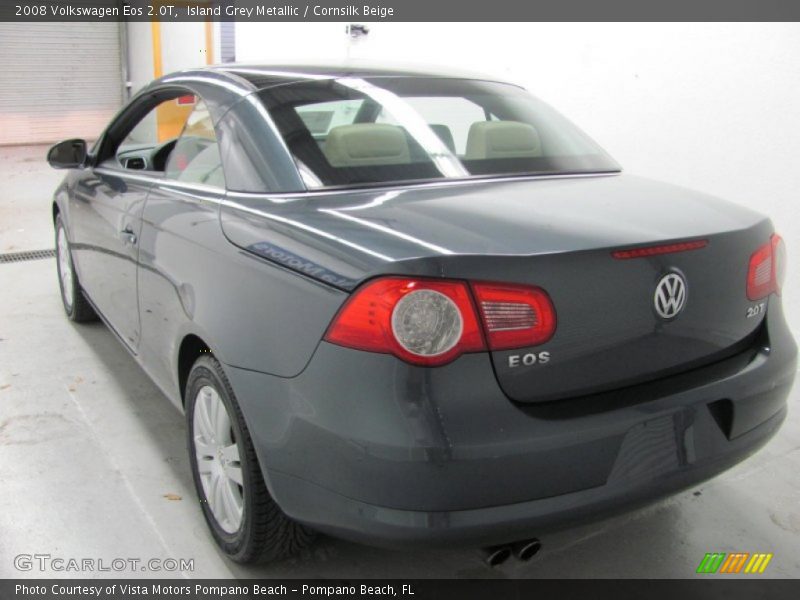 Island Grey Metallic / Cornsilk Beige 2008 Volkswagen Eos 2.0T