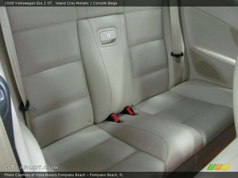 Island Grey Metallic / Cornsilk Beige 2008 Volkswagen Eos 2.0T