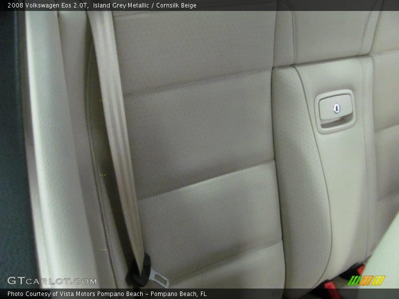 Island Grey Metallic / Cornsilk Beige 2008 Volkswagen Eos 2.0T