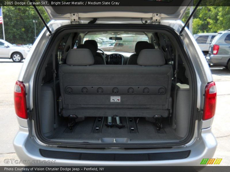 Bright Silver Metallic / Medium Slate Gray 2005 Dodge Caravan SXT