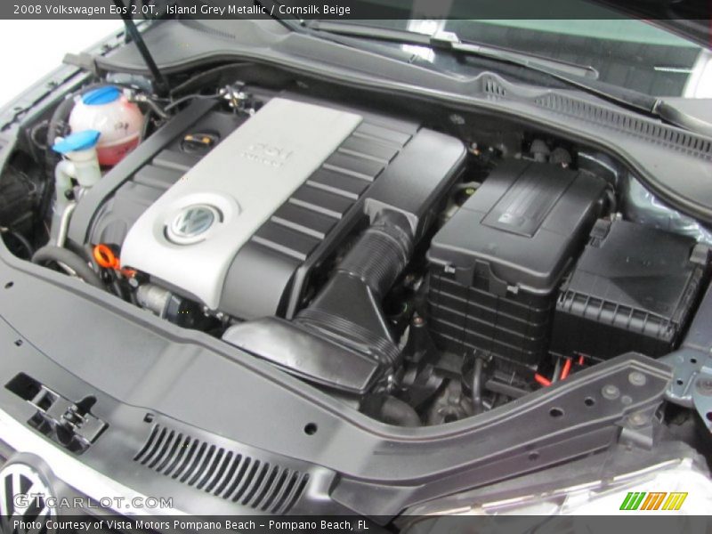 Island Grey Metallic / Cornsilk Beige 2008 Volkswagen Eos 2.0T