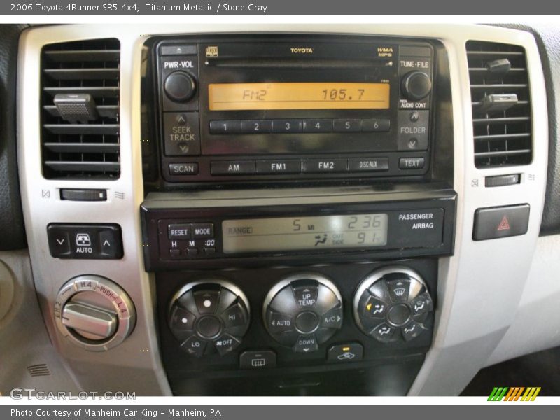 Titanium Metallic / Stone Gray 2006 Toyota 4Runner SR5 4x4
