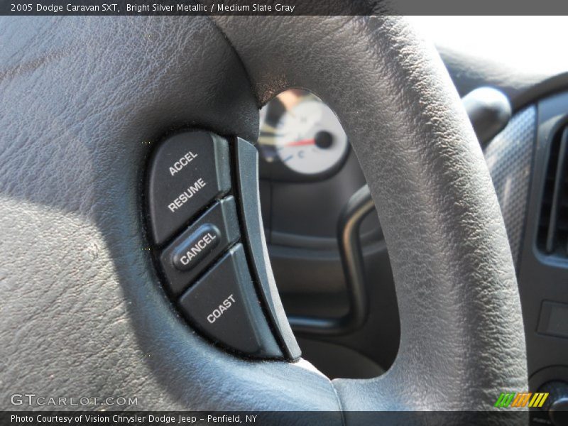 Bright Silver Metallic / Medium Slate Gray 2005 Dodge Caravan SXT