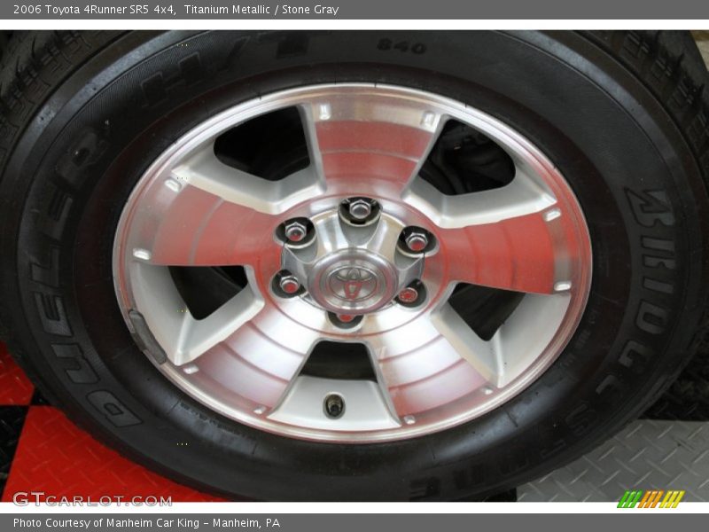 Titanium Metallic / Stone Gray 2006 Toyota 4Runner SR5 4x4