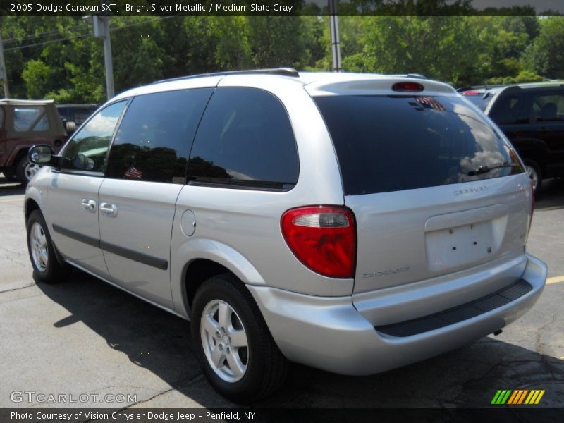 Bright Silver Metallic / Medium Slate Gray 2005 Dodge Caravan SXT