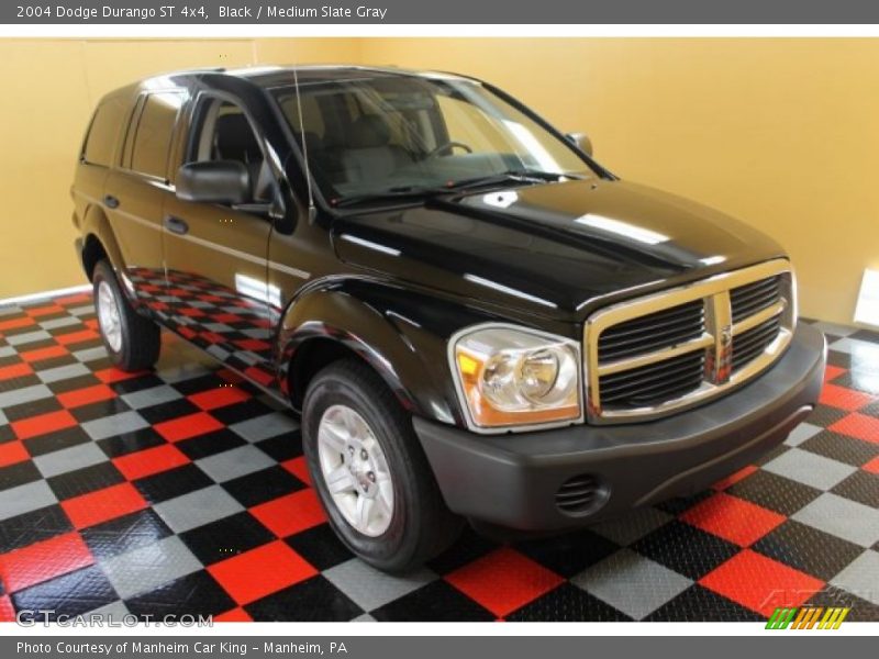 Black / Medium Slate Gray 2004 Dodge Durango ST 4x4
