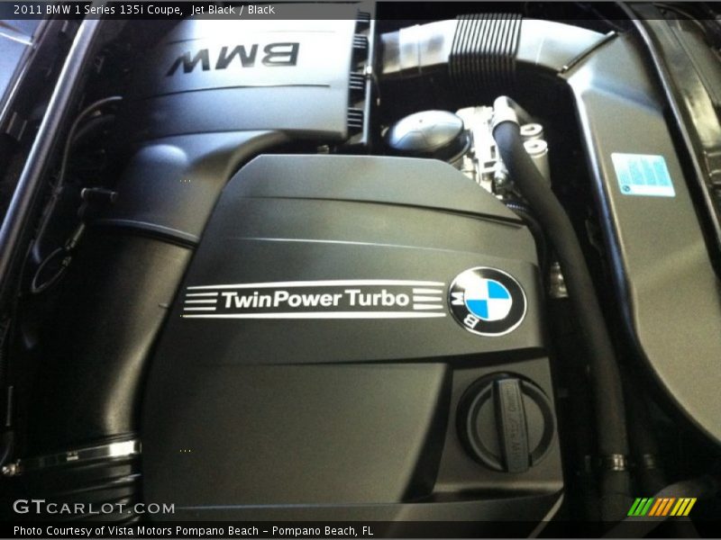  2011 1 Series 135i Coupe Engine - 3.0 Liter DI TwinPower Turbocharged DOHC 24-Valve VVT Inline 6 Cylinder